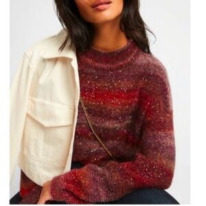 BANANA REPUBLIC Ombre Sequin Sweater size L